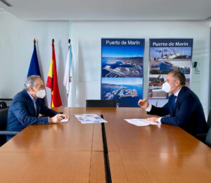 Reunión Puerto de Marín para tratar el cierre de Ence