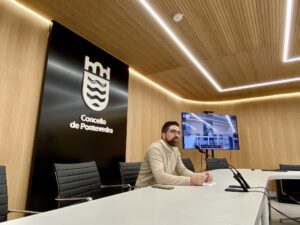 Pablo Fernández rueda de prensa emprendimiento Pontevedra