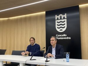 Rueda de prensa Rafa Domínguez por los retrasos en el Concello de Pontevedra