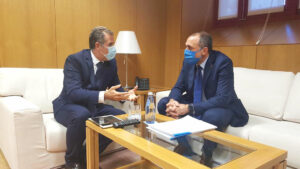 Rafa Domínguez reunión con Sanidade sobrel el Gran Montecelo
