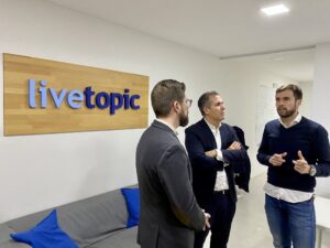 Rafa Domínguez se reune con Livetopic