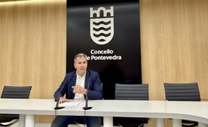 Rafa Domínguez presenta un plan integral para revertir la pérdida de población de Pontevedra